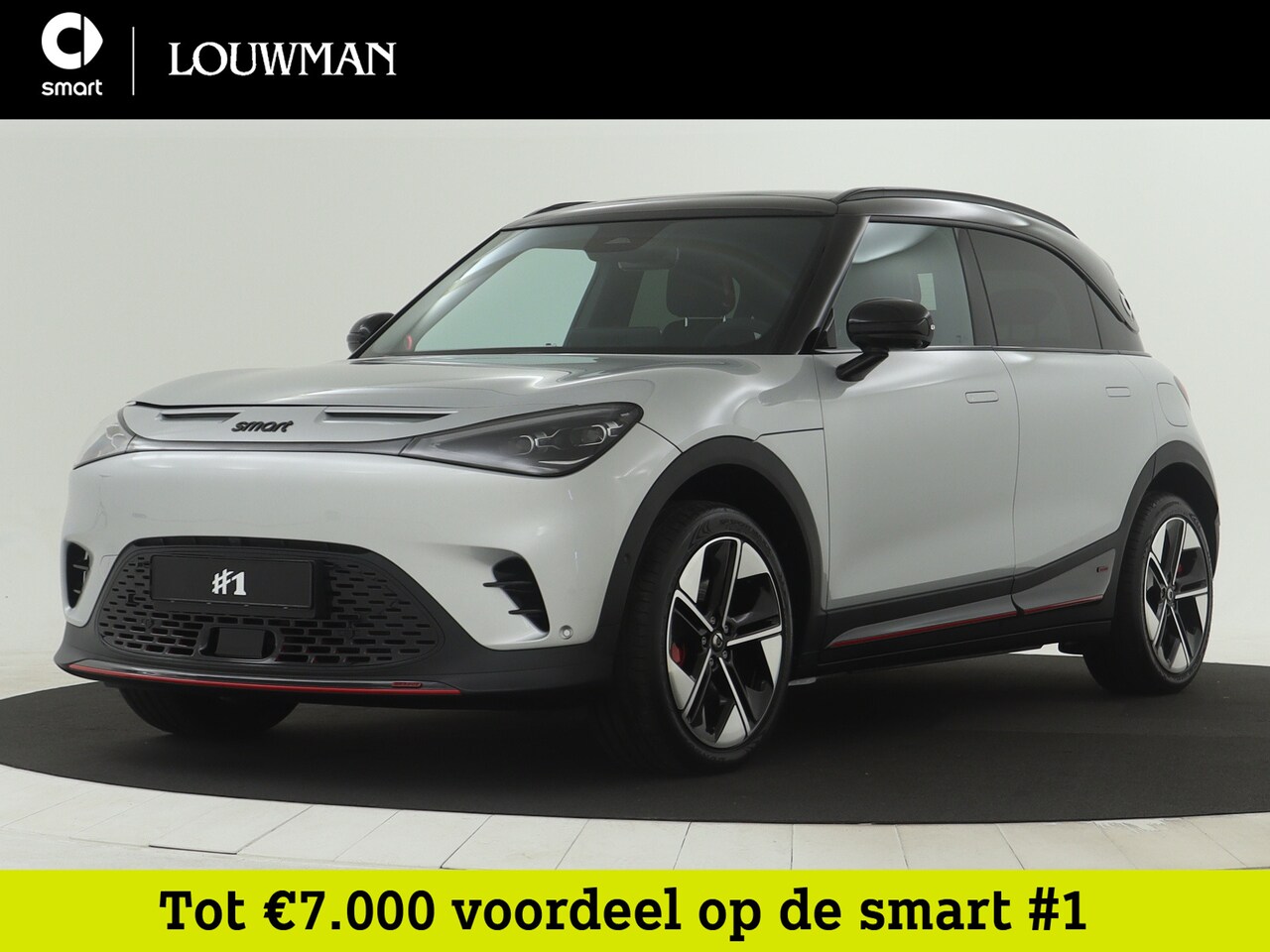 Smart #1 - BRABUS 66 kWh Actieprijs € 40.500,- | Head-up display | Warmtepomp | Adapt. Cruise control - AutoWereld.nl