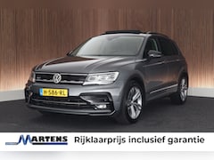 Volkswagen Tiguan - 1.5 TSI 150pk DSG Highline Business R Trekhaak Panoramadak Camera Stoelverwarming Navigati