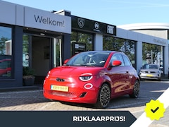 Fiat 500e - La Prima 42 kWh | 100% elektrisch | Panoramadak | Leder