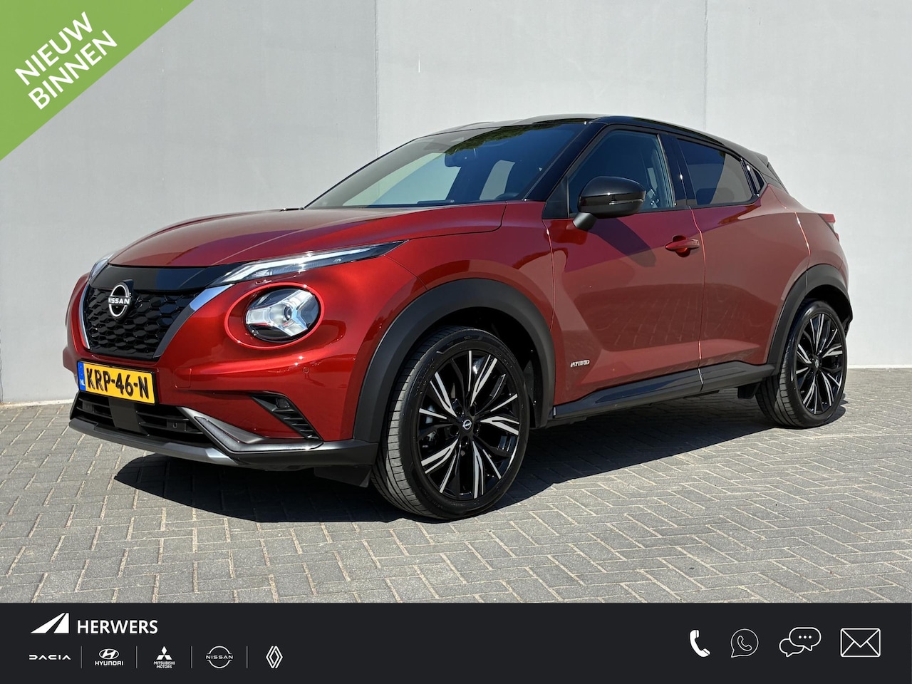 Nissan Juke - 1.6 Hybrid N-Design / Cold Pack / Achteruitrijcamera / Cruise Control / Navigatie d.m.v. A - AutoWereld.nl