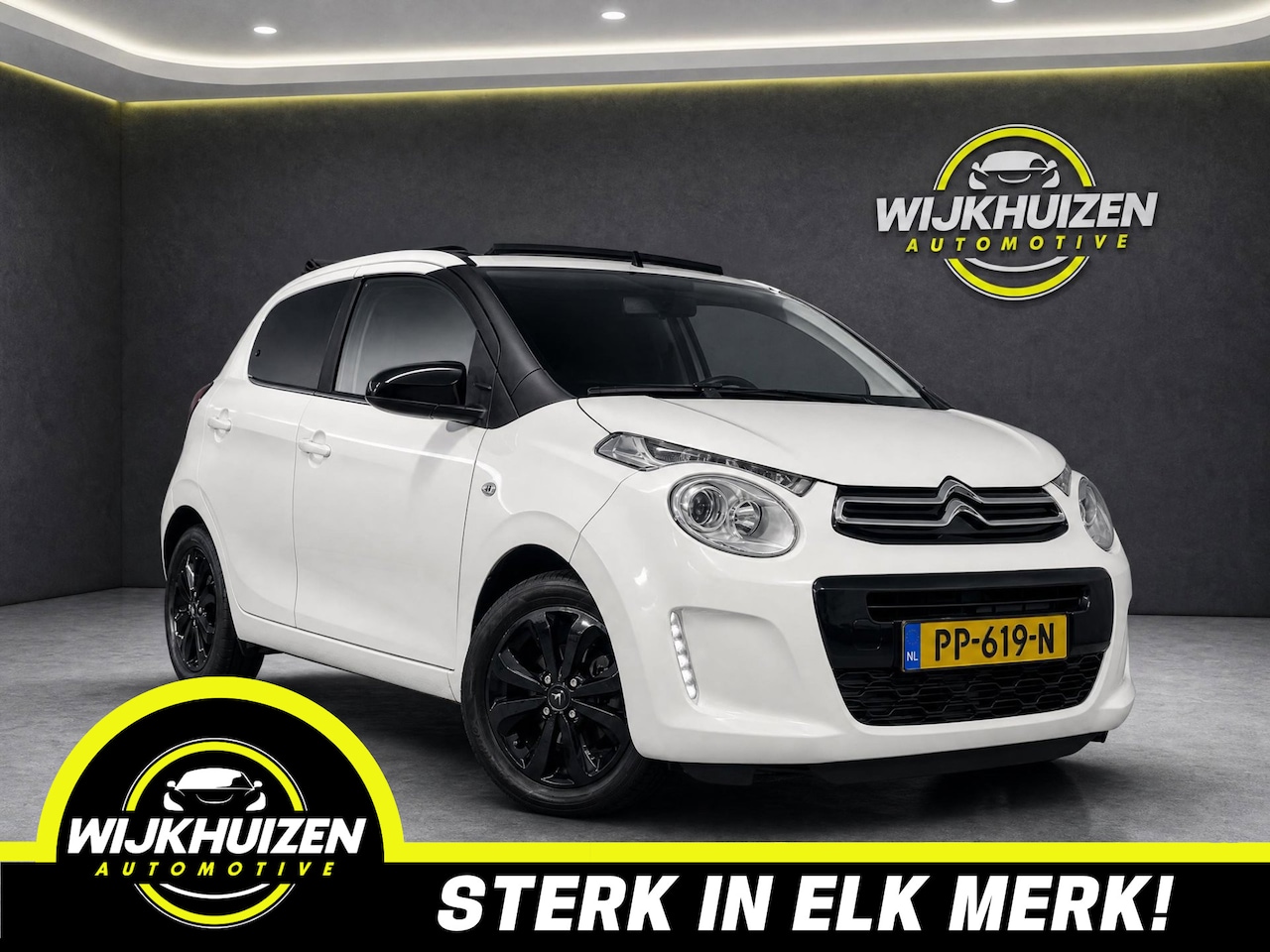 Citroën C1 - 1.0 e-VTi Airscape Shine Cabrio met Airco !!! Camera !!! 16 Inch !!! Nap !!! - AutoWereld.nl