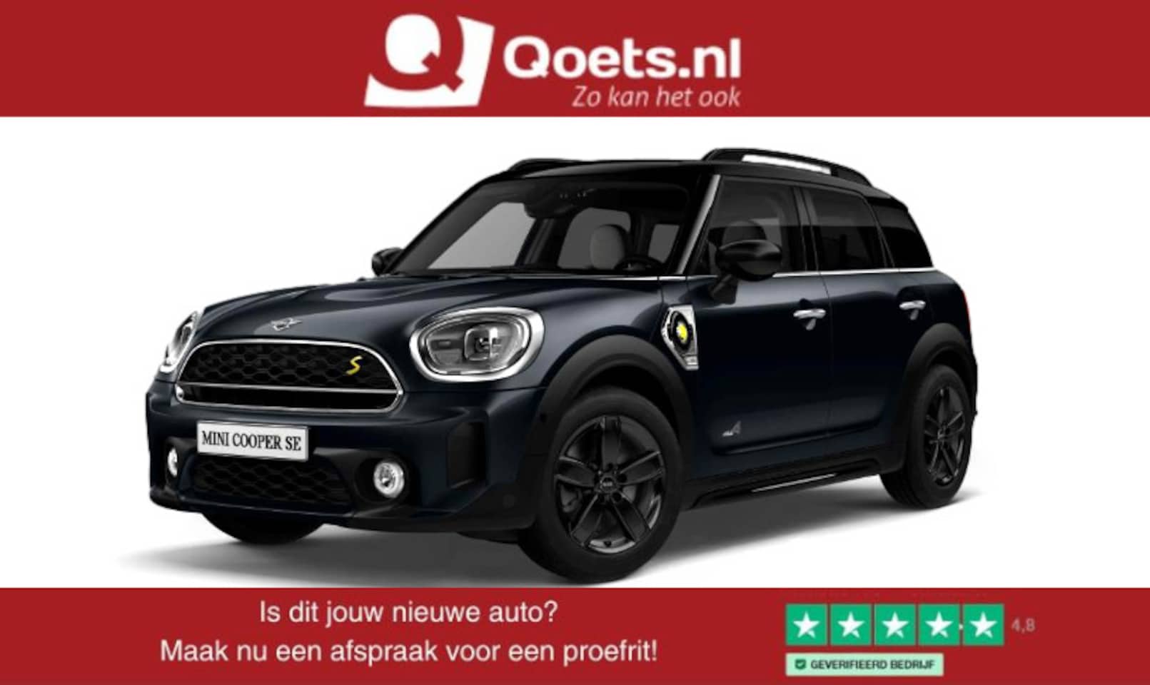MINI Countryman - Cooper S E ALL4 Active Cruise Control - Visibility -Package - Elektrisch verstelbare/verwa - AutoWereld.nl