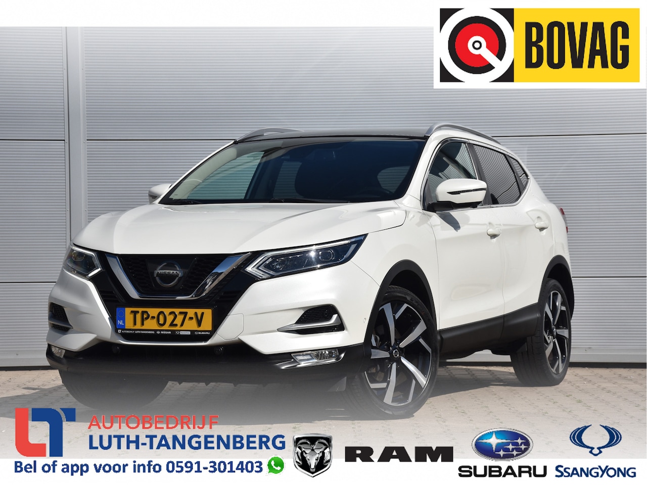 Nissan Qashqai - 1.2 Tekna | Trekhaak - AutoWereld.nl