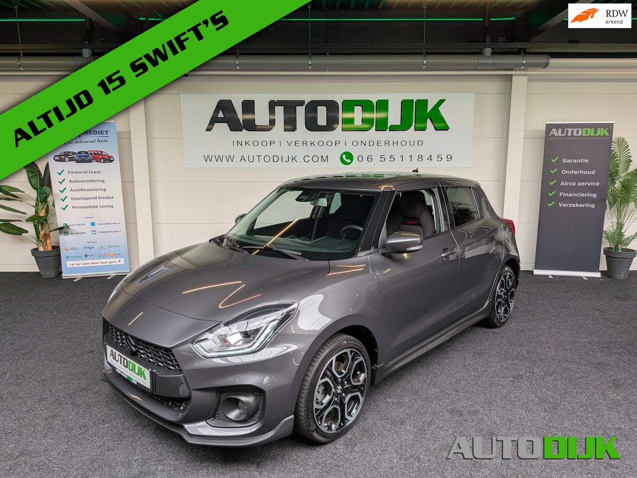Suzuki Swift - 1.4 Sport Smart Hybrid | Bastuck Sport Exhaust - AutoWereld.nl