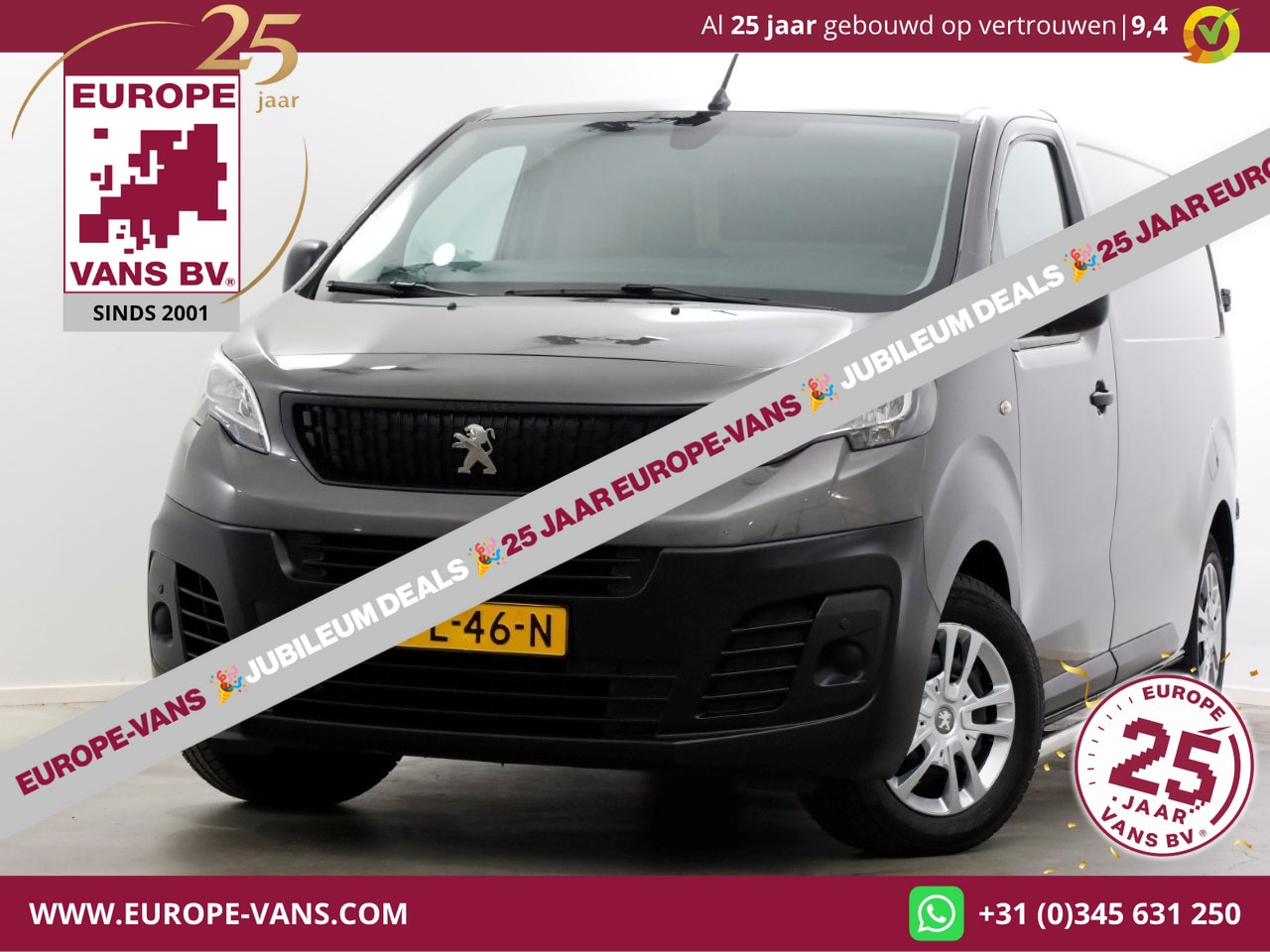 Peugeot Expert - 2.0 BlueHDI 145pk Automaat Premium Airco/Carplay/Cruise Control 05-2022 - AutoWereld.nl