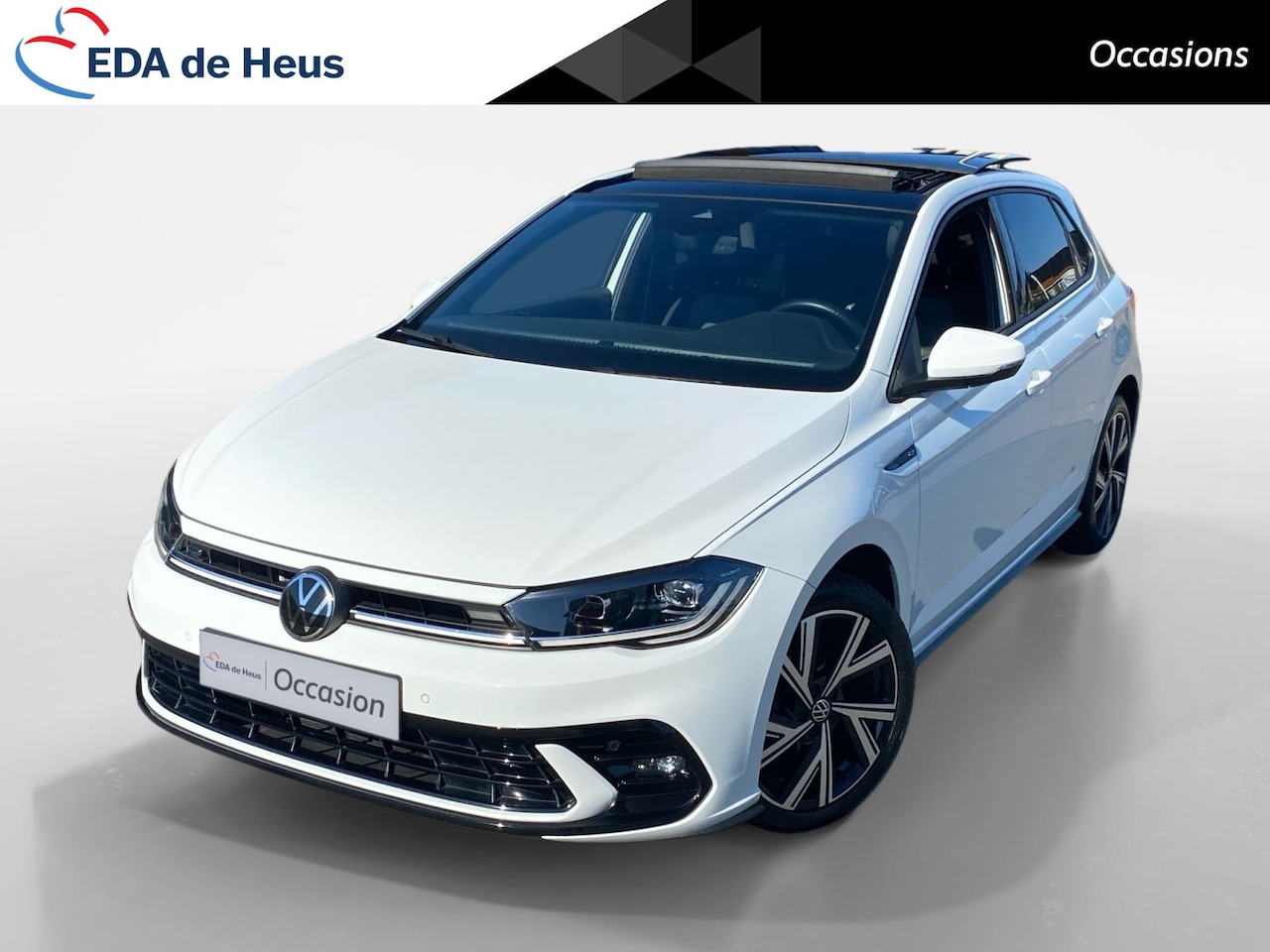 Volkswagen Polo - 1.0 TSi R-Line Business Panodak | 17" Bergamo |iQ LED Lights | cruise | Virtual Cockpit | - AutoWereld.nl
