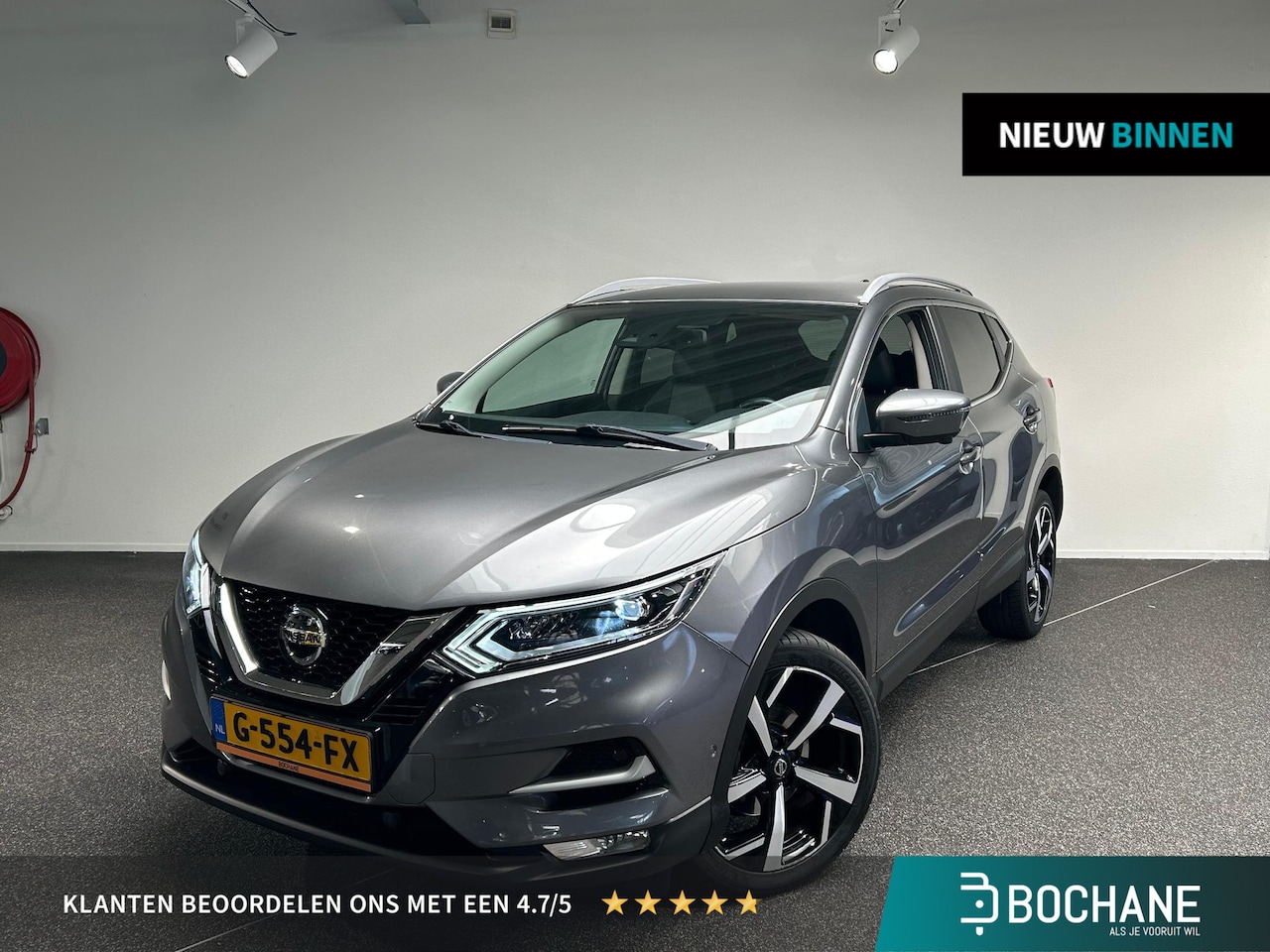 Nissan Qashqai - 1.3 DIG-T Tekna | Adaptieve Cruise Control | 360 graden Camera | Navigatie - AutoWereld.nl
