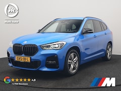 BMW X1 - sDrive20i M Sport 192pk Misano Blauw Metallic | Trekhaak Afn. | Sportstoelen Verwarmd | Na
