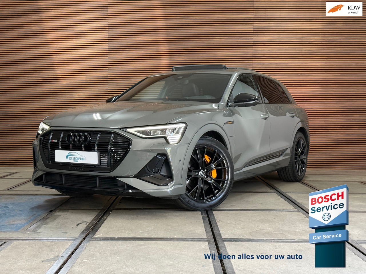 Audi e-tron - 50 quattro S-line Black Edition | Pano| Matrix LED | 360° Topview | B&O Sound | City&Tour - AutoWereld.nl