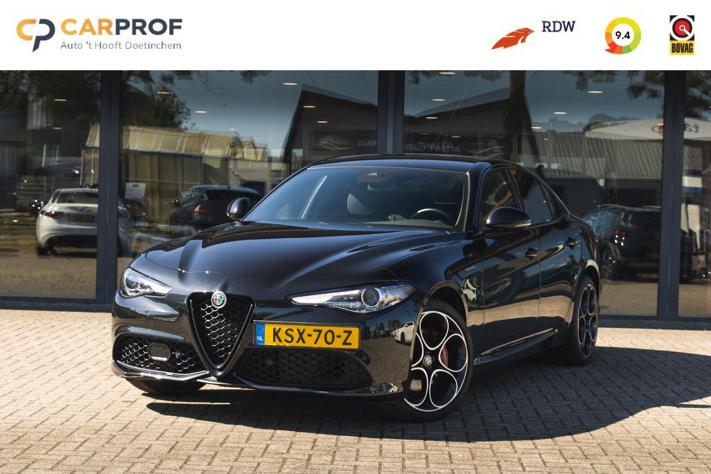 Alfa Romeo Giulia - 2.0 T Veloce AWD H&K / ADAS 2 / LEDER DASH / ACC - AutoWereld.nl