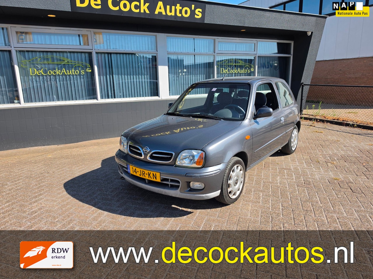 Nissan Micra - 1.4 Clair CVT/ AUTOMAAT/ AIRCO - AutoWereld.nl
