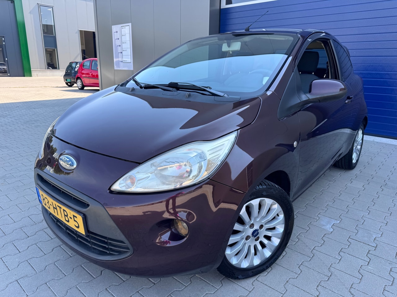Ford Ka - 1.2 Titanium |Airco| Nap|Bruin|Nieuwe apk|super nette auto!! - AutoWereld.nl
