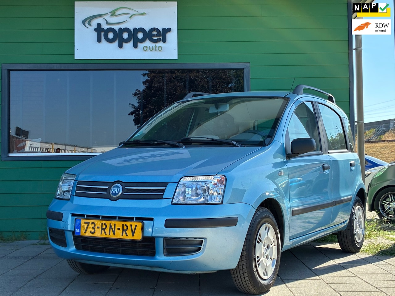 Fiat Panda - 1.2 Class|Airco|Elektr.ramen|NAP|Nieuwe APK| - AutoWereld.nl