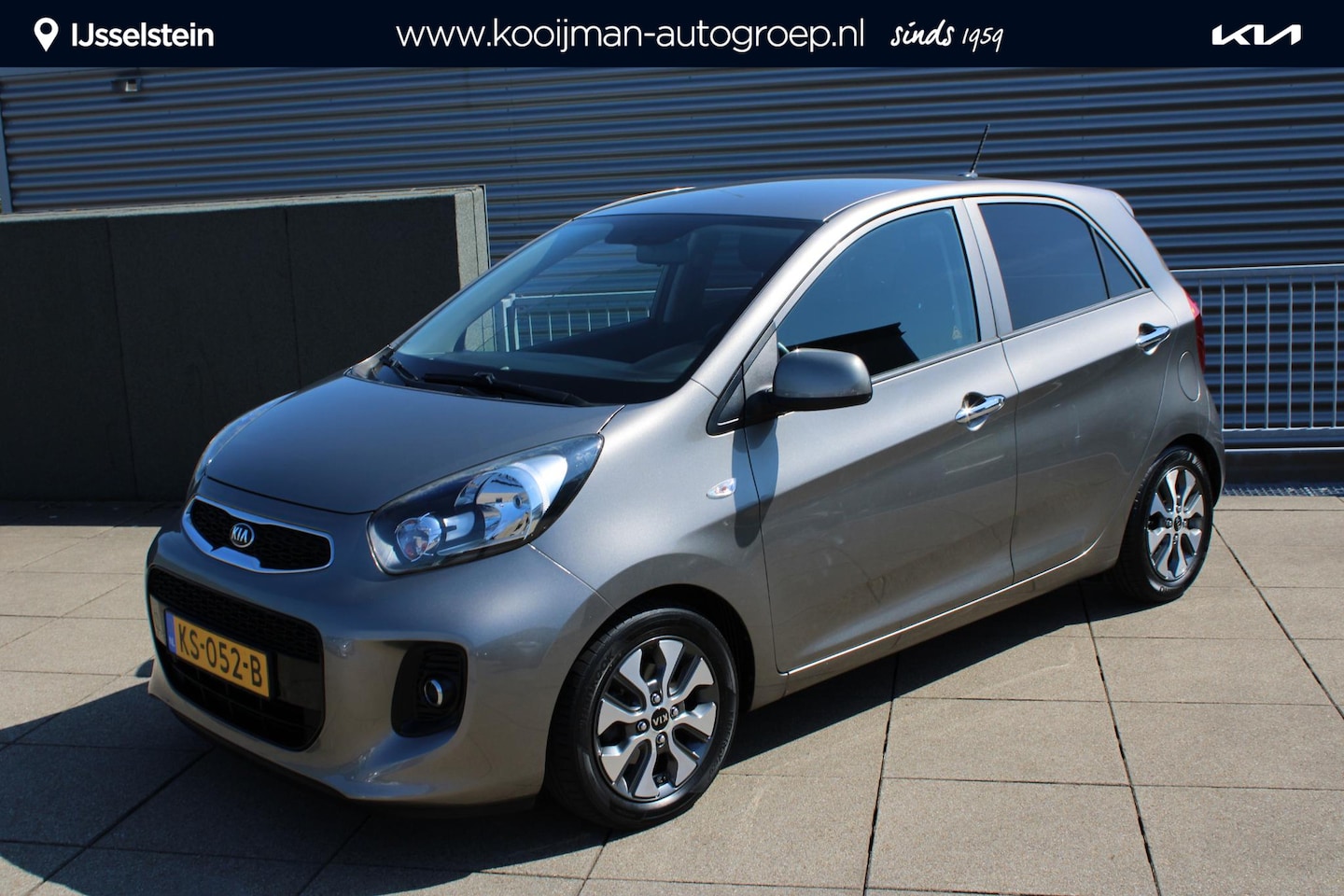 Kia Picanto - 1.0 CVVT ComfortPlusLine Navigator LICHT METALEN VELGEN, EXTRA GETINT GLAS, NAVIGATIE, ACH - AutoWereld.nl
