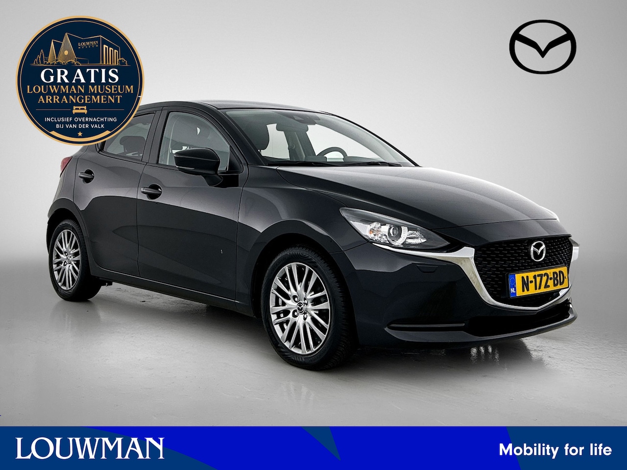 Mazda 2 - 1.5 Skyactiv-G Style Selected Dealeronderhouden | achteruitrijcamera | airco Gratis-museum - AutoWereld.nl