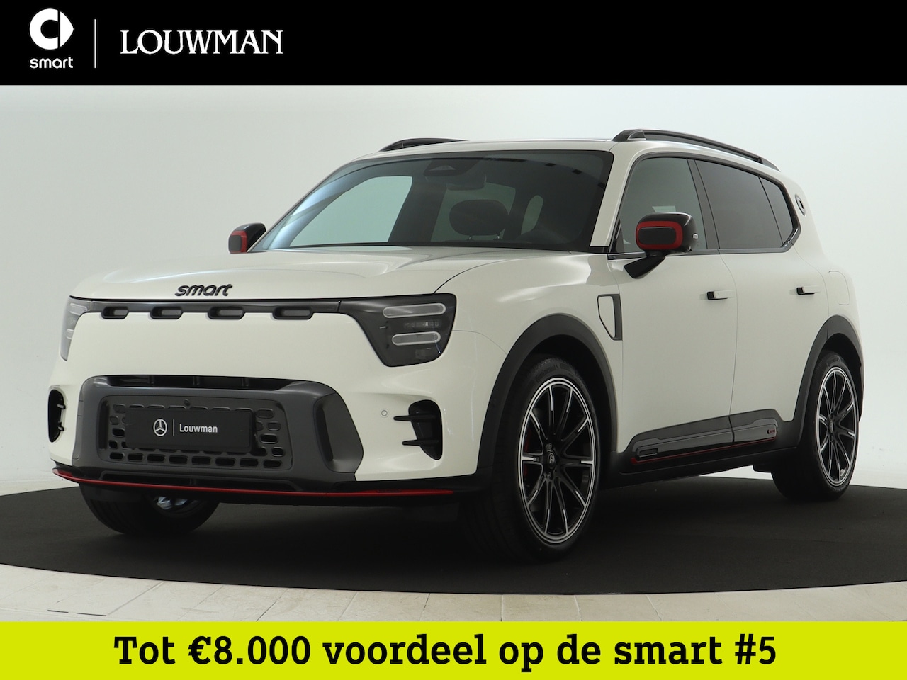 Smart #5 - Brabus 100 kWh Actieprijs € 55.440,- | Head-up Display | Warmtepomp | Matrix LED-koplampen - AutoWereld.nl