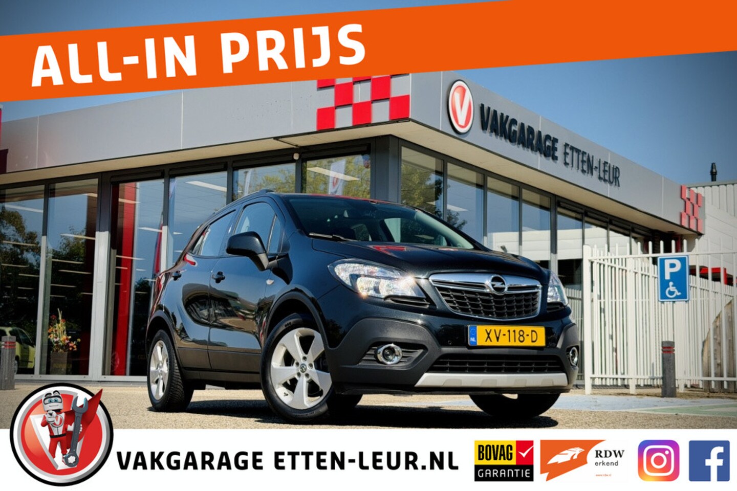 Opel Mokka - 1.4 T Cosmo | CRUISE | LEDER | STOEL-STUUR VERWARMING - AutoWereld.nl