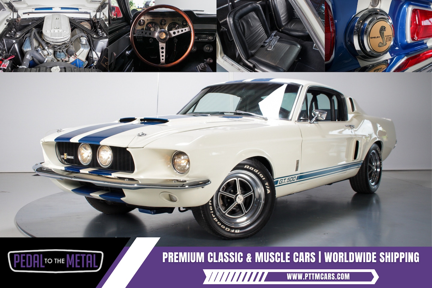 Shelby GT500 - 427 Side Oiler V8 | 4-Speed - AutoWereld.nl