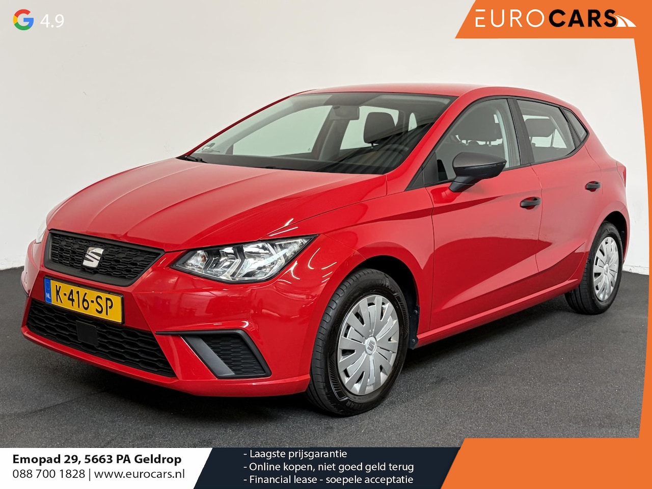 SEAT Ibiza - 1.0 MPI Reference Airco Elektrische ramen Multimedia scherm - AutoWereld.nl
