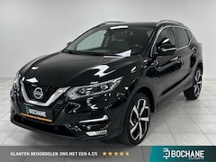 Nissan Qashqai - 1.2 Tekna PANORAMADAK | LEDEREN BEKLEDING | NAVIGATIE | ACHTERUITRIJCAMERA