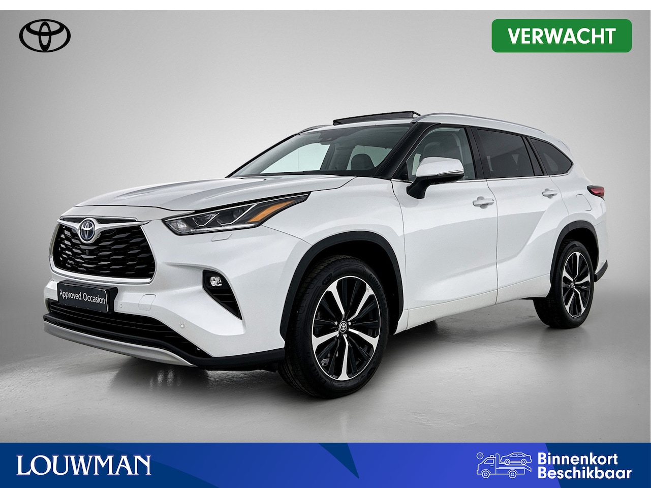 Toyota Highlander - 2.5 AWD Hybrid Premium | 7 Personenauto | Full option | Panoramadak | JBL | Head-Up | Stoe - AutoWereld.nl