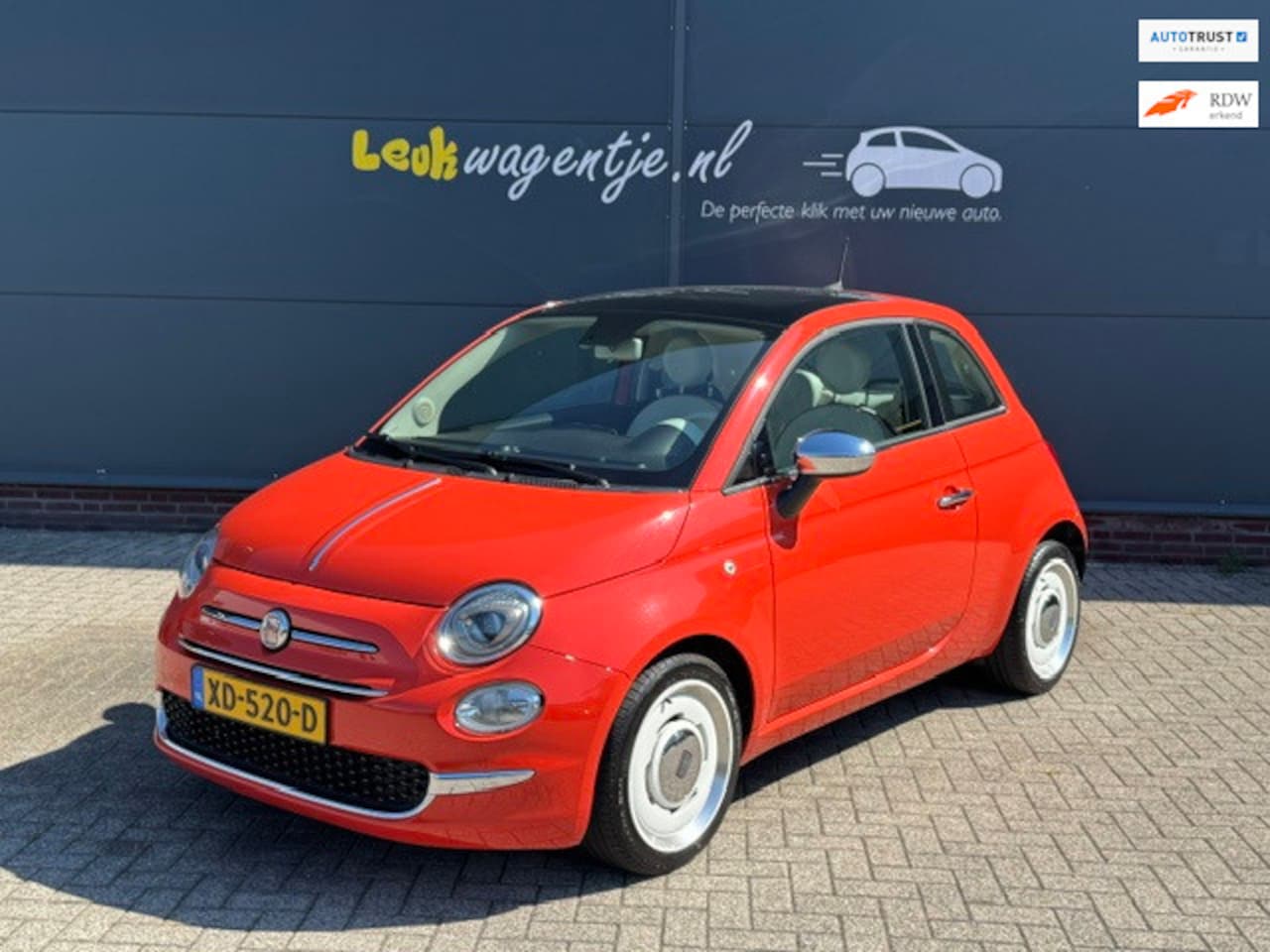 Fiat 500 - 0.9 Turbo Anniversario *carplay *p-sensoren *uniek! - AutoWereld.nl