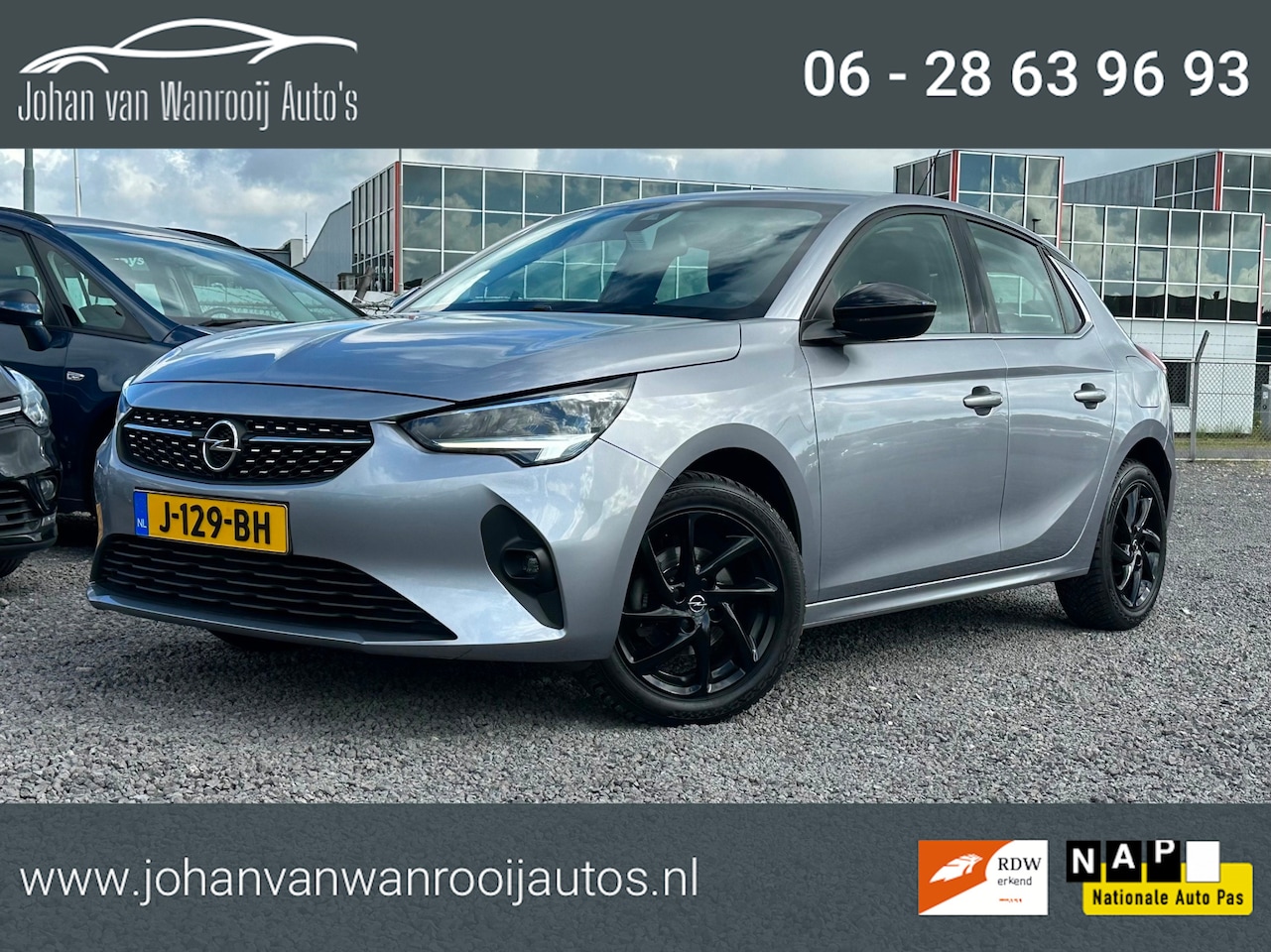Opel Corsa - 1.2 Elegance/NAVI/CARPLAY/DIGI DASH - AutoWereld.nl