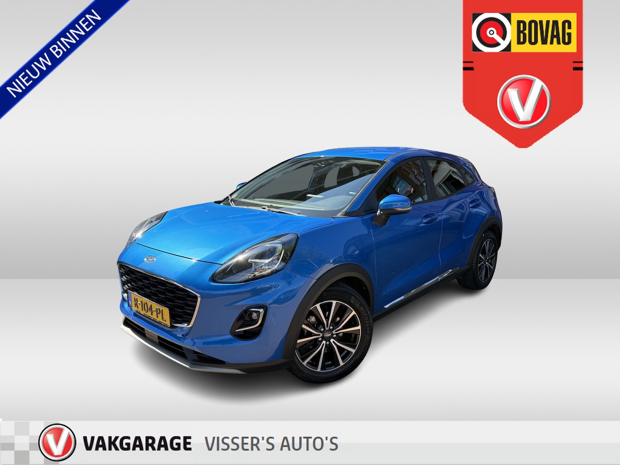 Ford Puma - 1.0 EcoBoost Hybrid Titanium X | achteruitrijcamera | stuurverwarming | stoelverwarming | - AutoWereld.nl