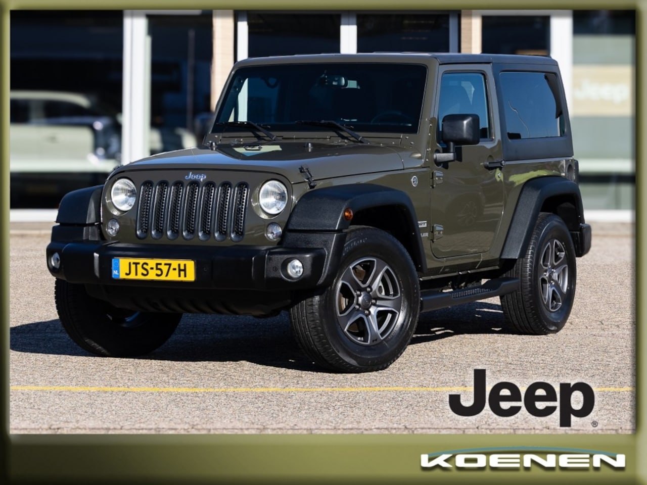 Jeep Wrangler - 3.6 V6 4x4 Automaat Sport CLIMA / GOOGLE INFOT. / ZEER NETJES! - AutoWereld.nl