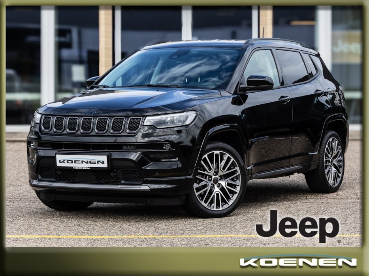 Jeep Compass - SUMMIT 1.3T 240PK 4xe PHEV Plug In Hybrid Nieuwstaat - AutoWereld.nl