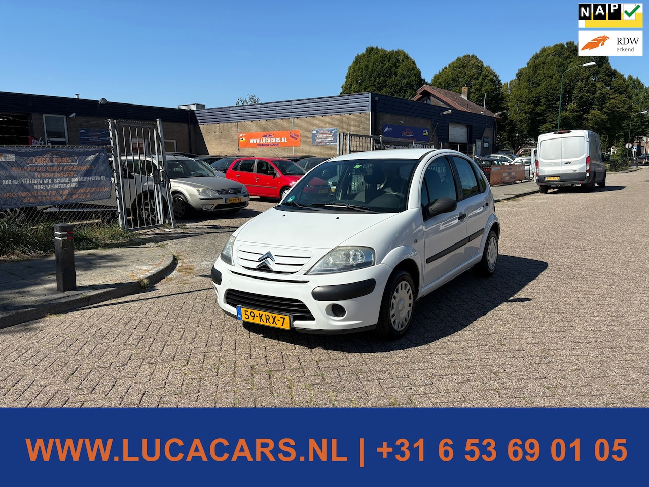 Citroën C3 - 1.4i Aardgas Prestige Airco 2X SLEUTEL + BOEKJES! - AutoWereld.nl