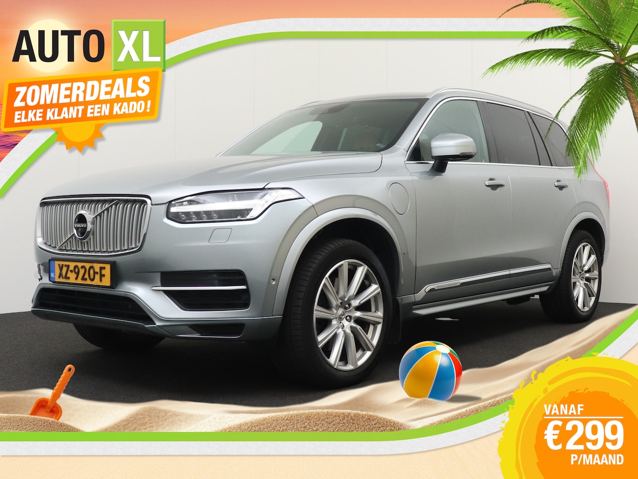 Volvo XC90 - 2.0 T8 407PK Aut. AWD Inscription 7P. Pano-Dak Bowers&Wilkens Elek. Trekhaak - AutoWereld.nl