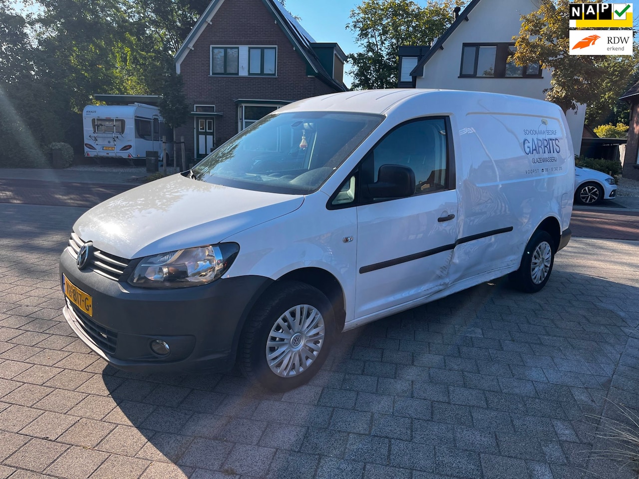 Volkswagen Caddy Maxi - 1.6 TDI Airco Schuifd Trekhaak schade - AutoWereld.nl