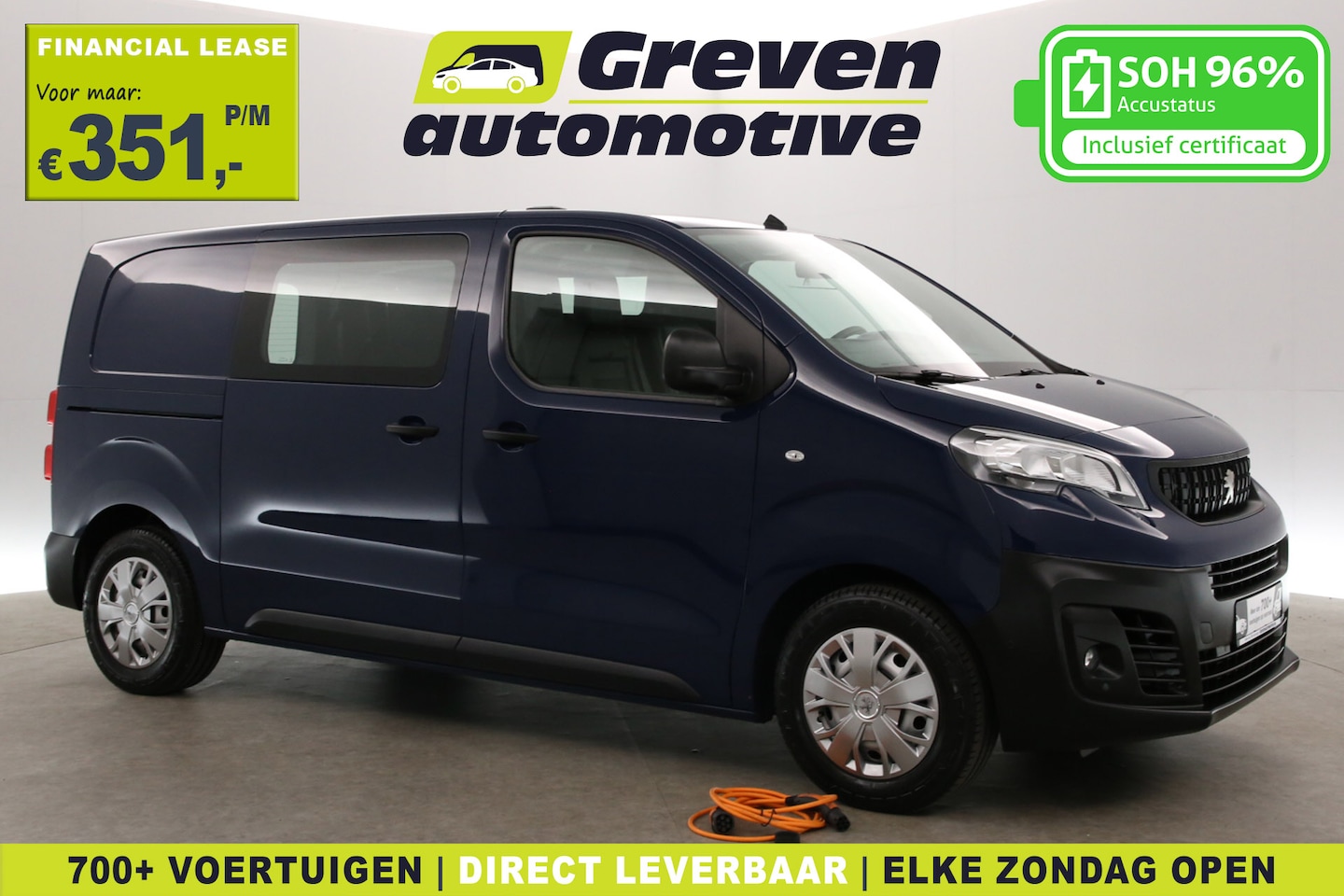 Fiat E-Scudo - Peugeot E-Expert 75 kWh L2H1 | Snelladen | SOH 96% | Airco | Cruise | Camera | Carplay | 3 - AutoWereld.nl