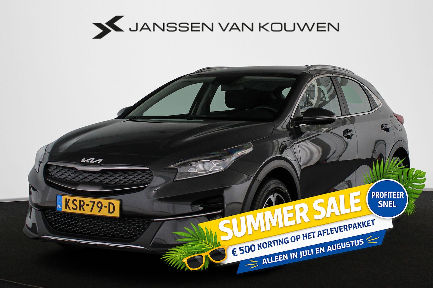 Kia XCeed - 1.6 GDi PHEV DynamicPlusLine Stuur-Stoelverwarming Keyless Camera - AutoWereld.nl