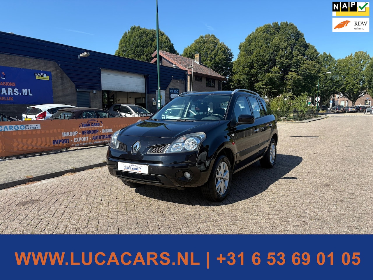 Renault Koleos - 2.5 Dynamique Pack 2X SLEUTEL + BOEKJES! - AutoWereld.nl