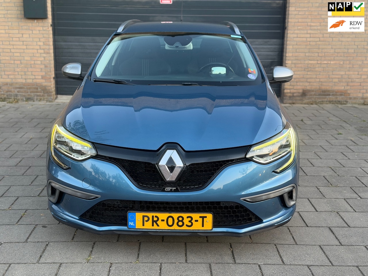 Renault Mégane Estate - 1.6 TCe GT Clima ACC Led Navi stoelverw. RS Drive Trekhaak - AutoWereld.nl