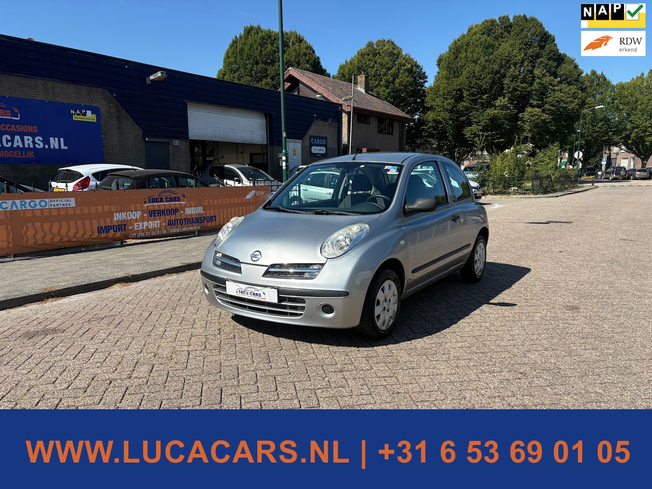 Nissan Micra - 1.2 Visia Airco 2X SLEUTEL + BOEKJES! - AutoWereld.nl