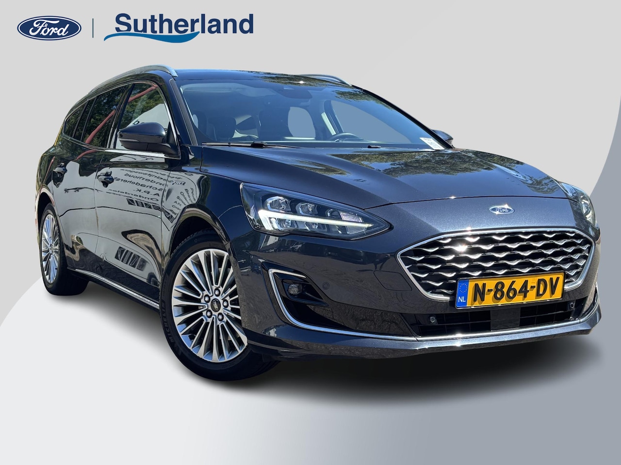 Ford Focus Wagon - 1.0 EcoBoost Vignale 125pk | Panoramadak | Vol Leder | Adaptive cruise control | Winter Pa - AutoWereld.nl