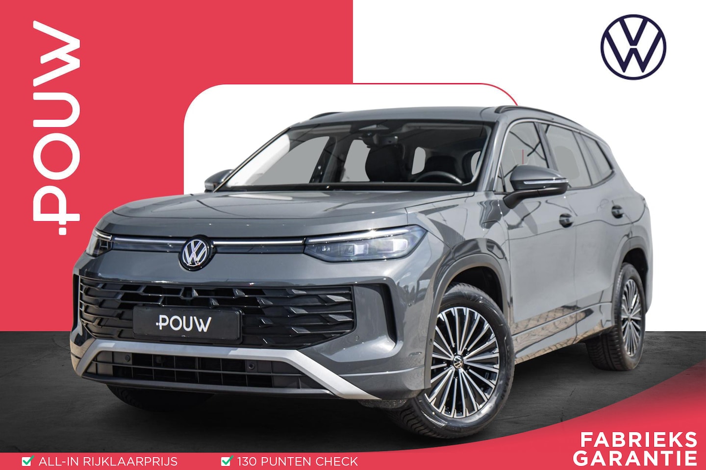 Volkswagen Tayron - 1.5 eHybrid 204pk Life Edition | Achteruitrijcamera | Stoel en stuurverwarming | trekhaak - AutoWereld.nl