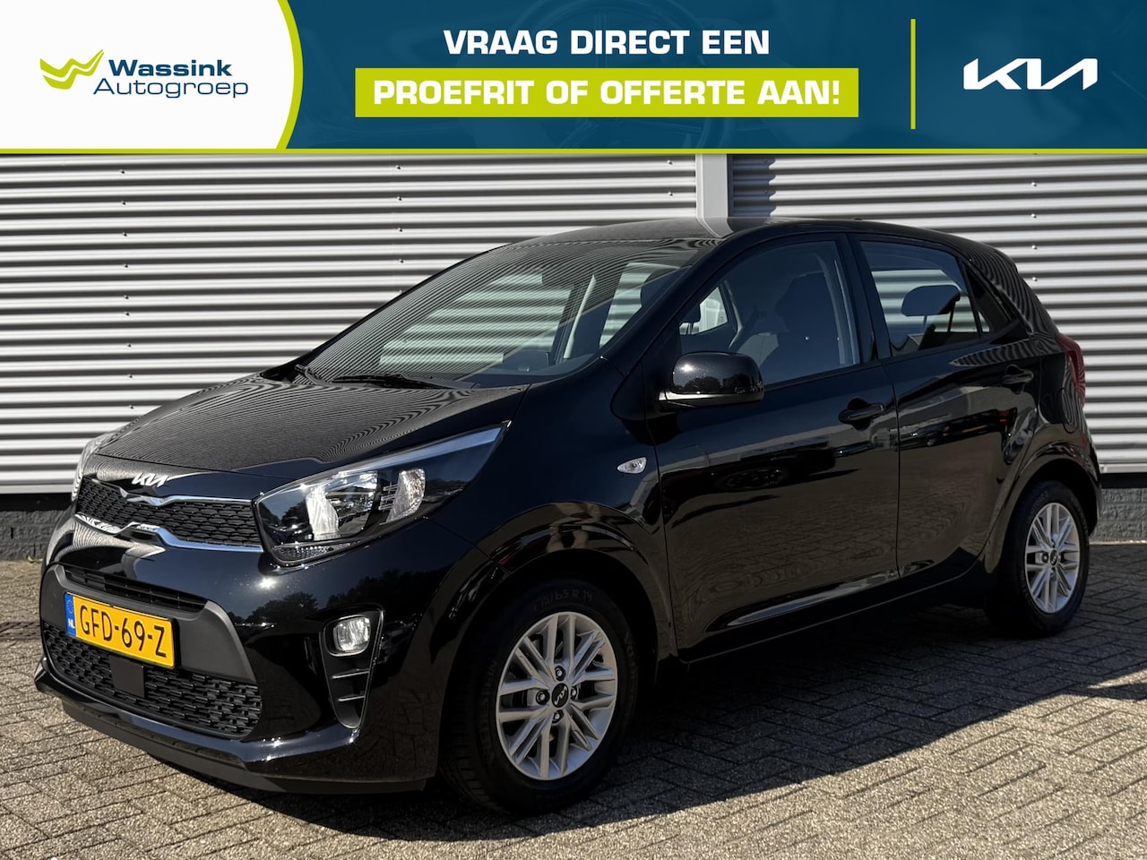 Kia Picanto - 1.0 DPi DynamicLine | Camera | Airco | Android Auto/Apple Carplay | - AutoWereld.nl