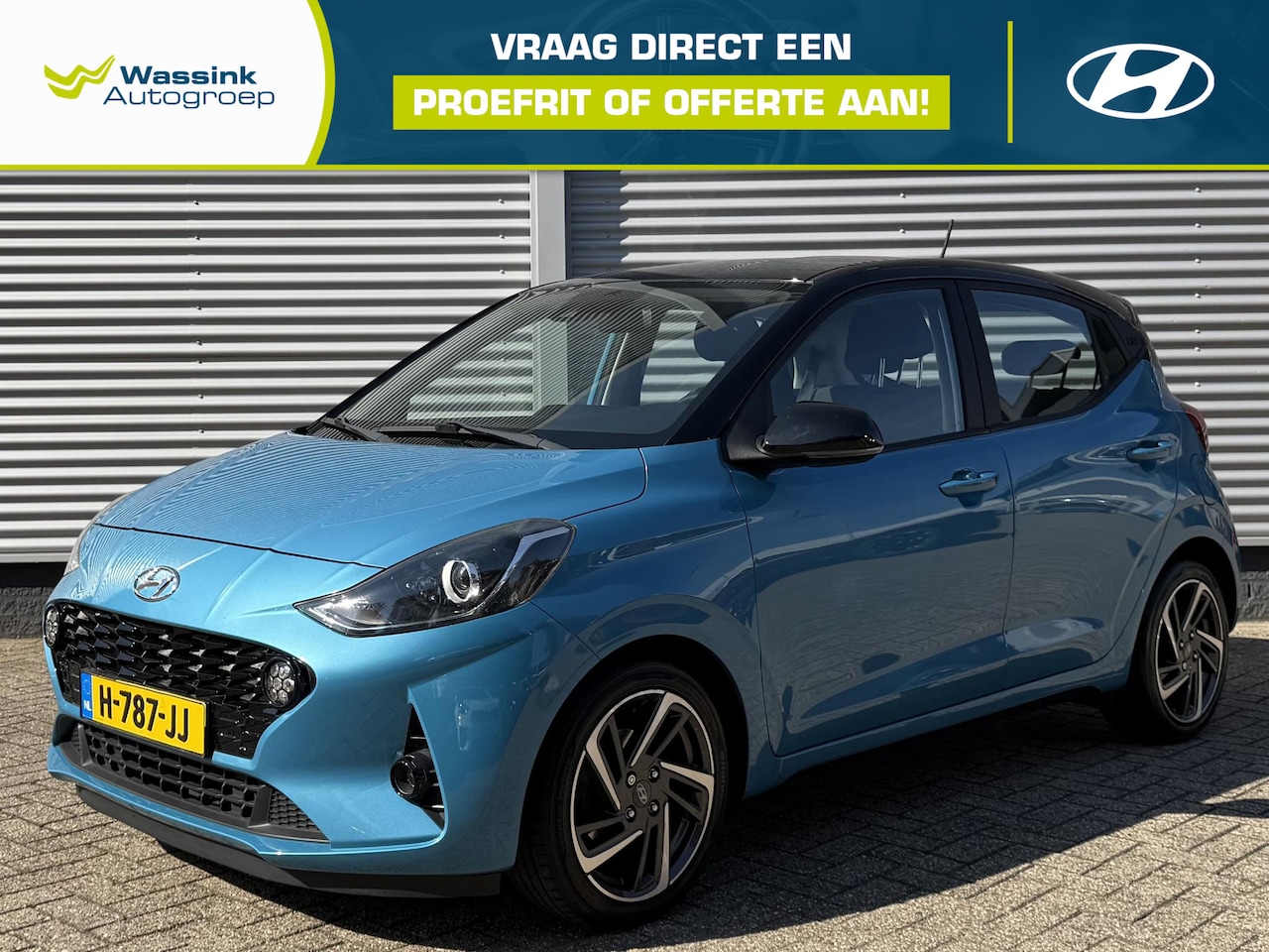 Hyundai i10 - 1.0 Premium | Navigatie | Camera | Climate Control | - AutoWereld.nl
