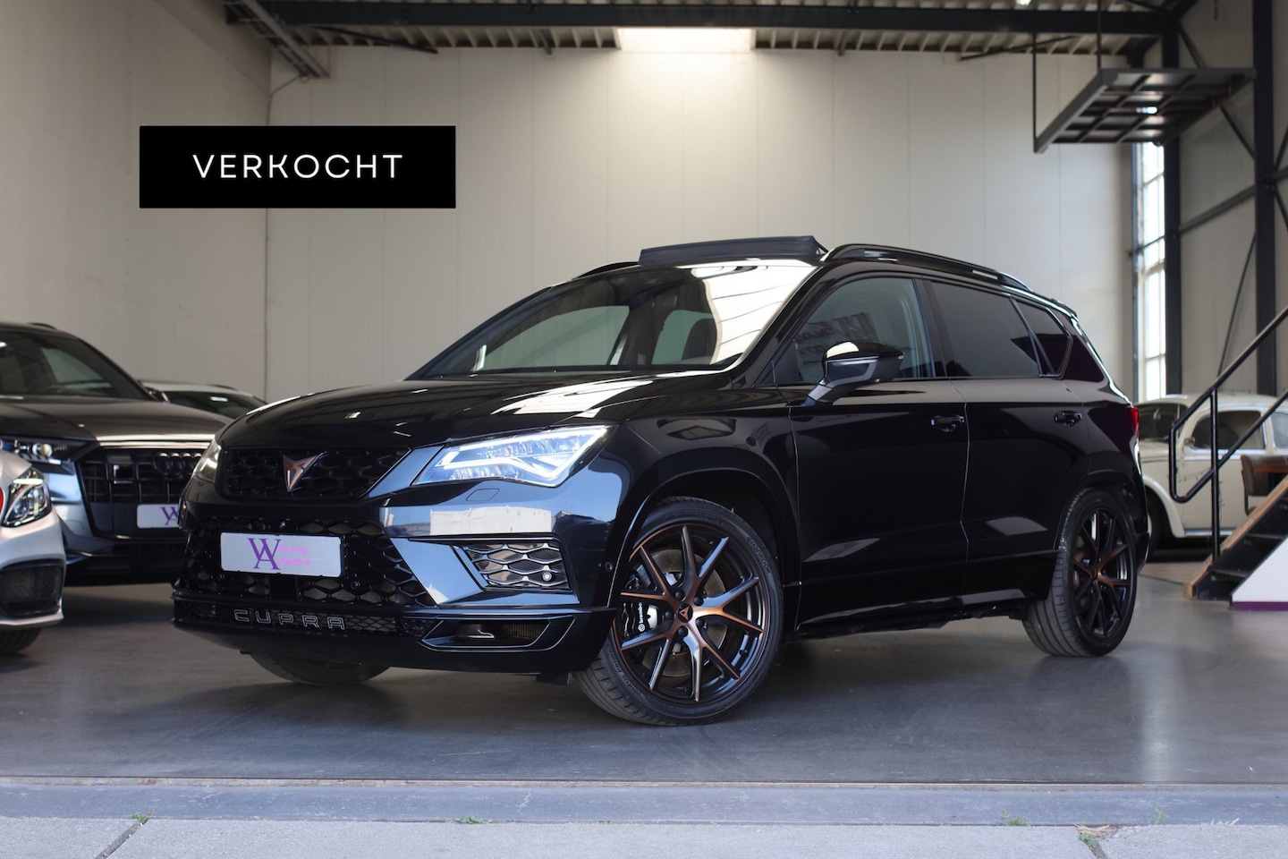 CUPRA Ateca - 2.0 TSI 4DRIVE *Pano*Kuipstoelen*Remus*Trekhaak*Beats* - AutoWereld.nl