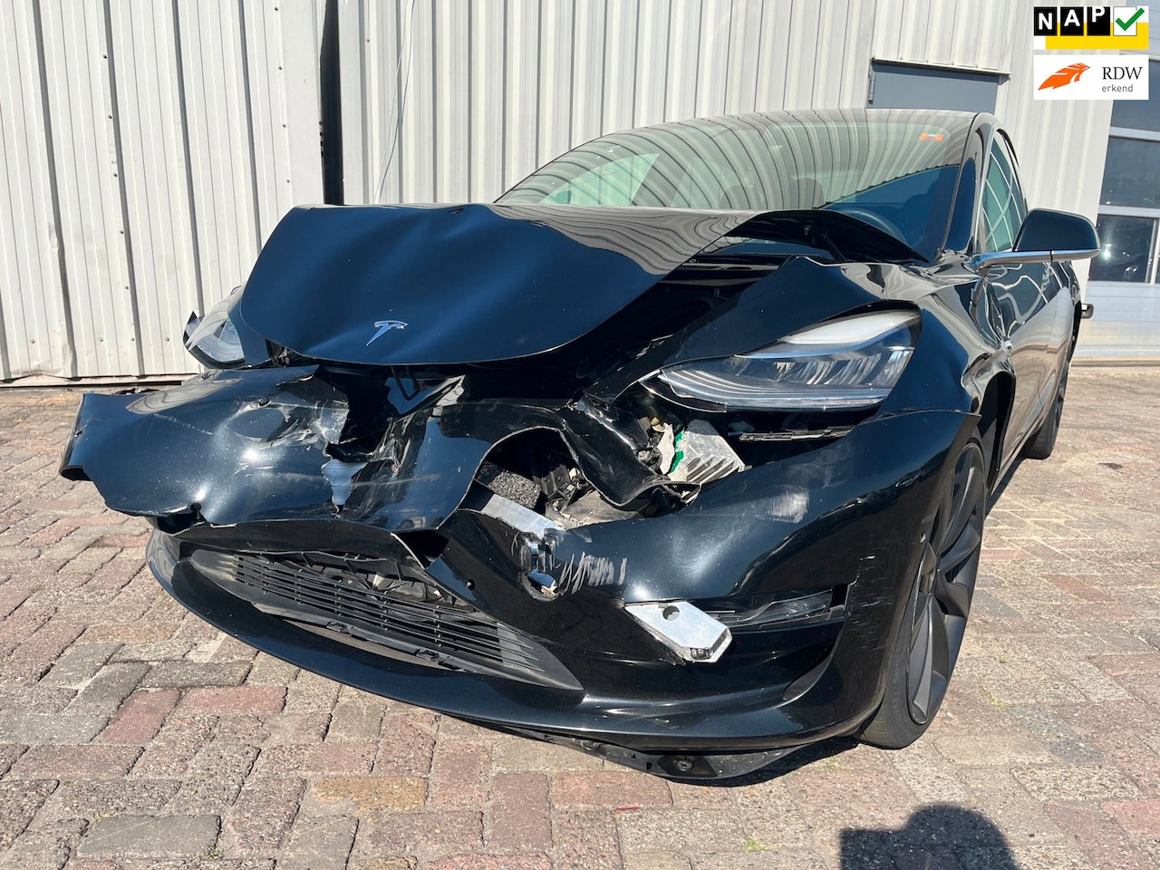 Tesla Model 3 - Long Range AWD 75 kWh - Start Niet - Front Schade - BTW - AutoWereld.nl