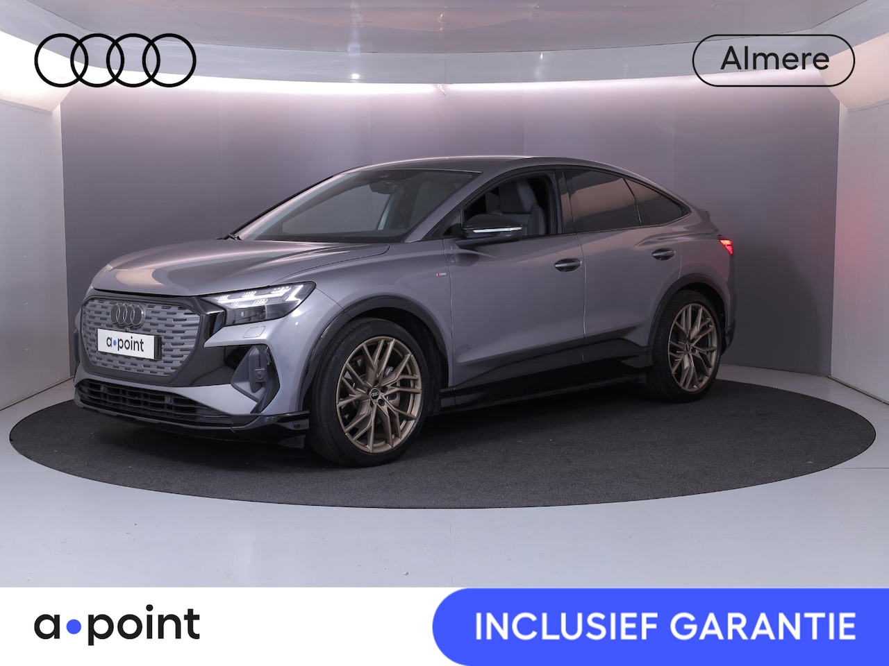 Audi Q4 Sportback e-tron - 50 quattro S Competition 77 kWh 299PK | Adaptieve cruise | Stoelverwarming | Edition One | - AutoWereld.nl