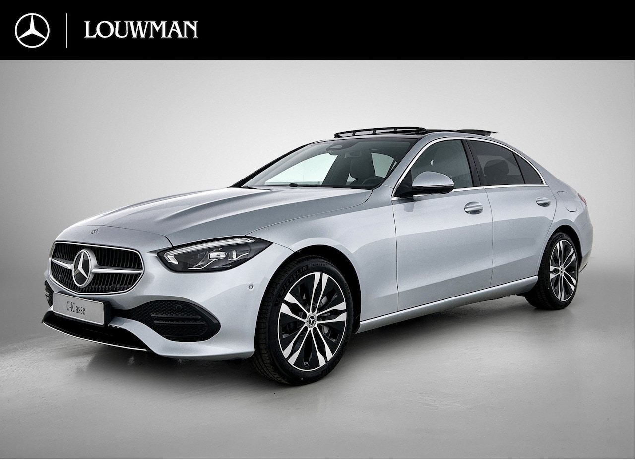 Mercedes-Benz C-klasse - 300 e Business Solution Luxury | Winterpakket | Trekhaak | Panoramaschuifdak | Warmteweren - AutoWereld.nl