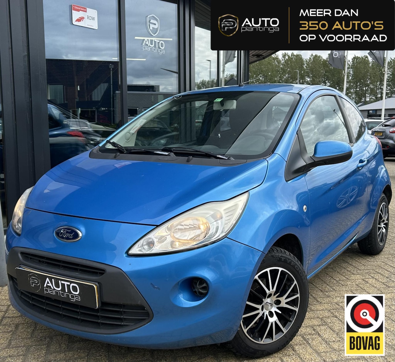 Ford Ka - 1.2 Cool&Sound NL AUTO | Airco | D Riem is recent vervangen | Lichtmetalen Velgen | 2 Sleu - AutoWereld.nl