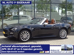 Fiat 124 Spider - 1.4 MultiAir Turbo Lusso NL auto 1e eig. Leer Stoelverw. Clima Camera Navi Cruise LMV Nieuwstaat!