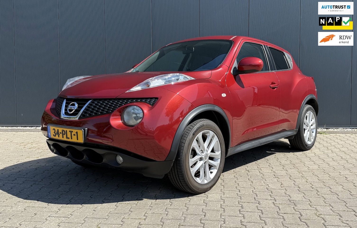 Nissan Juke - 1.6 Acenta Airco Cruise Trekhaak APK NAP - AutoWereld.nl