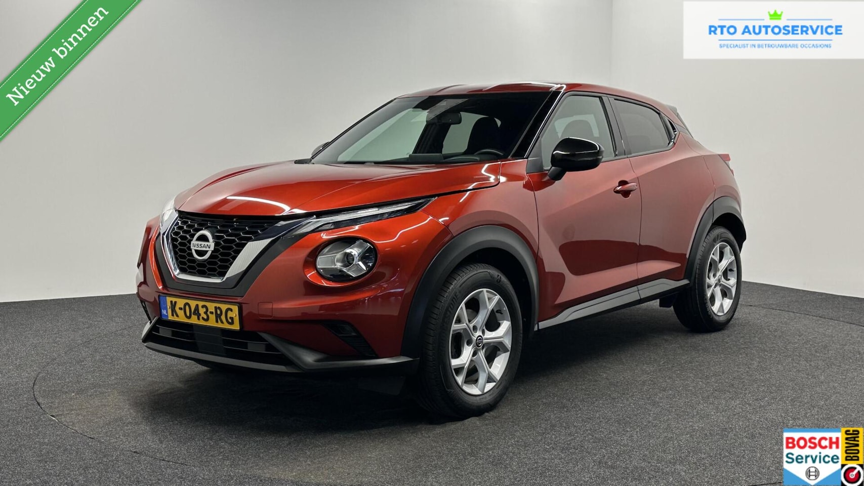 Nissan Juke - 1.0 DIG-T N-Connecta CAMERA CARPLAY NAVI CRUISE LM ECC. - AutoWereld.nl